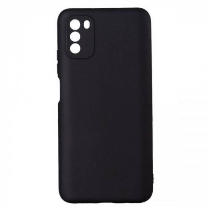 Protectie pentru spate Spacer pentru Xiaomi Pocophone M3, Black