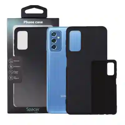 Protectie pentru spate Spacer SPPC-SM-GX-M52-SLK pentru Samsung Galaxy M52, Black