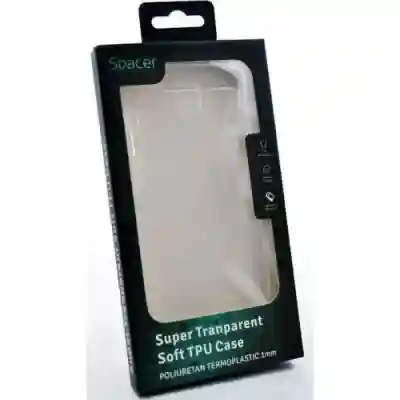 Protectie pentru spate Spacer SuperTransparent pentru Iphone 7, Clear