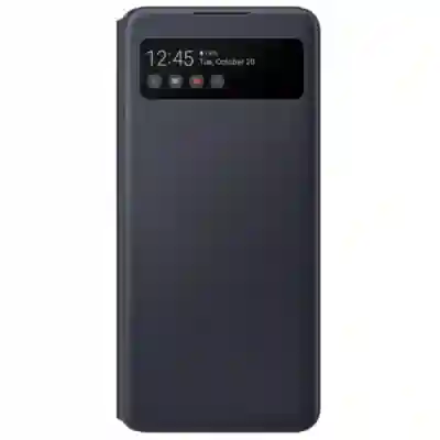Protectie tip Book Samsung pentru Galaxy A42 5G, Black