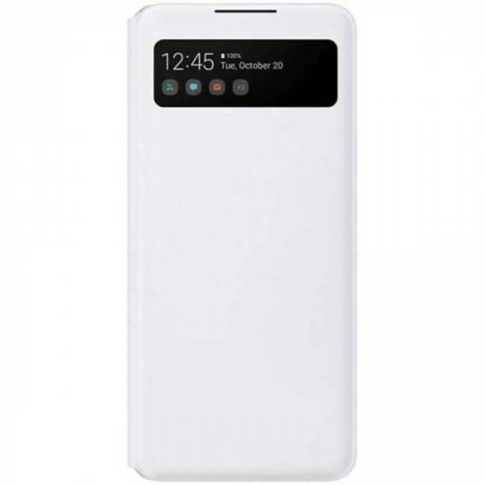 Protectie tip Book Samsung pentru Galaxy A42, White