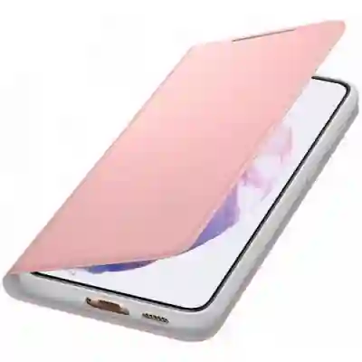 Protectie tip Book Samsung pentru Galaxy S21 Plus, Pink