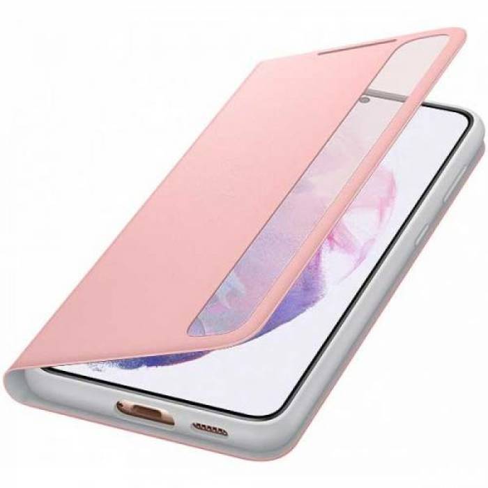 Protectie tip Book Samsung pentru Galaxy S21 Plus, Pink