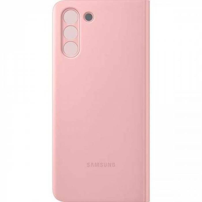 Protectie tip Book Samsung pentru Galaxy S21 Plus, Pink