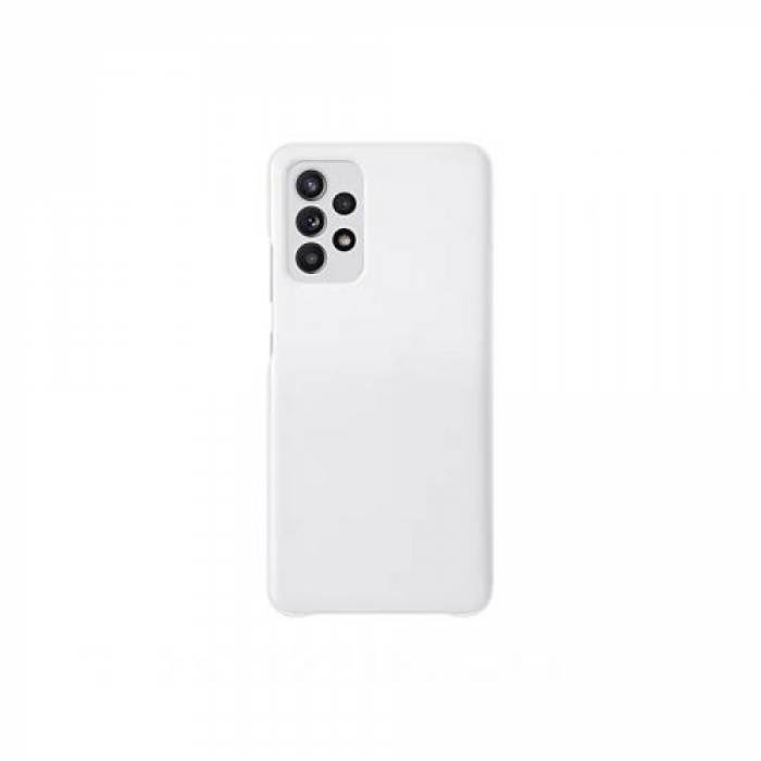 Protectie tip Book Samsung Smart S View Wallet Cover pentru Galaxy Note A32 4G, White
