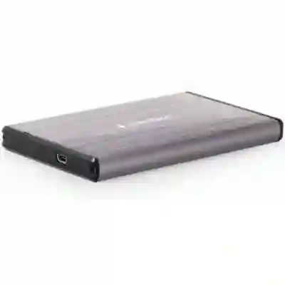 Rack extern HDD Gembird, SATA - USB 3.0, 2.5inch, Light-Grey