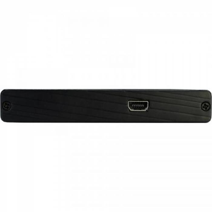 Rack Extern HDD Inter-Tech Veloce GD-25612 SATA-USB3.0, 2.5inch