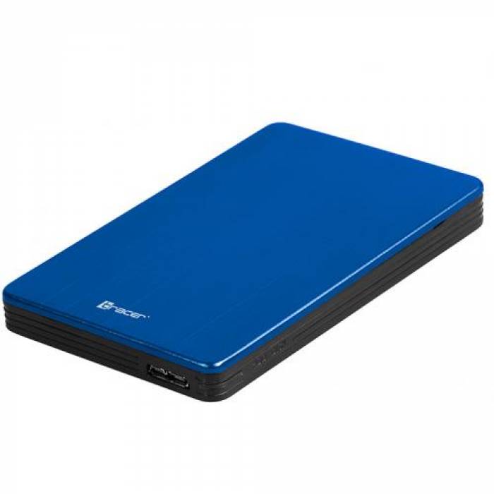 Rack Extern HDD Tracer Enclosure 724 USB 3.0, SATA, 2.5inch, Blue