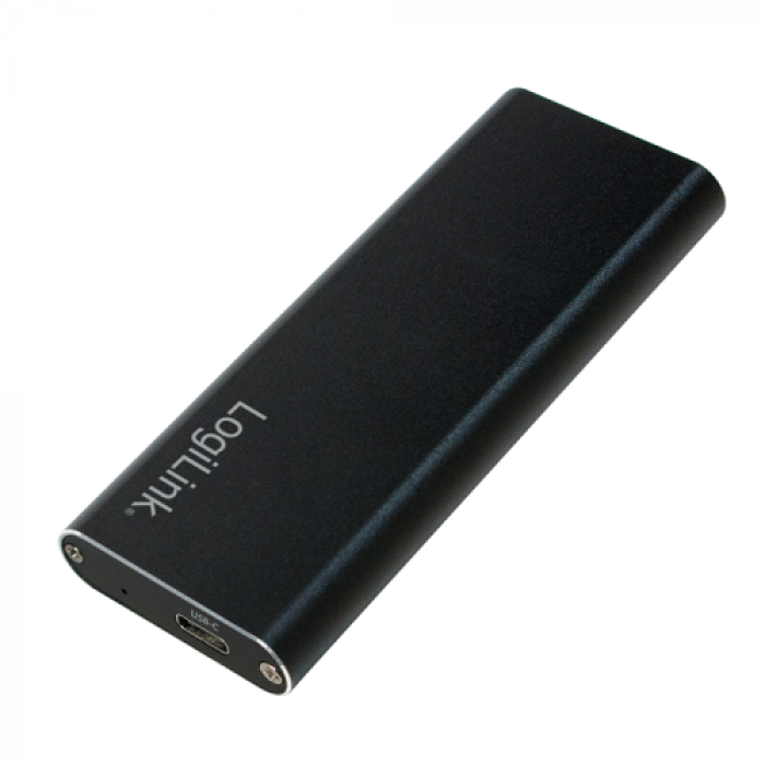 Rack extern SSD Logilink, USB 3.1 - M.2 SATA, Black