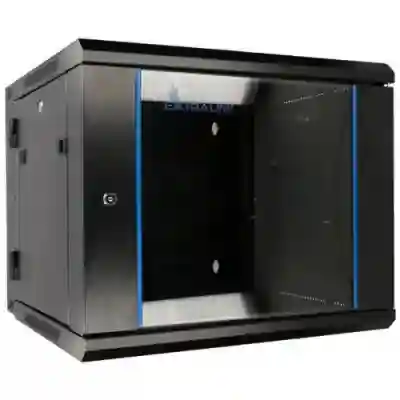 Rack Extralink EX.12929 wall-mounted, 19inch, 6U, 600x600mm, Black