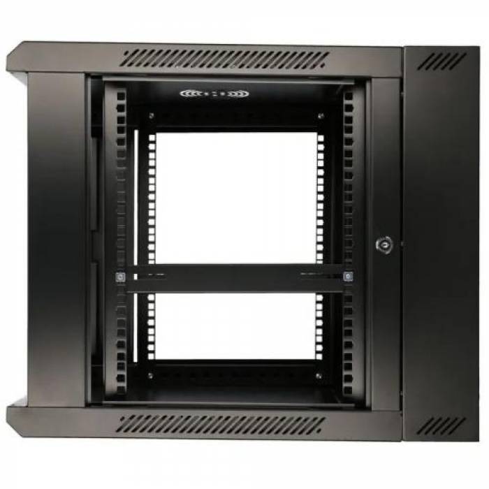 Rack Extralink EX.12929 wall-mounted, 19inch, 6U, 600x600mm, Black