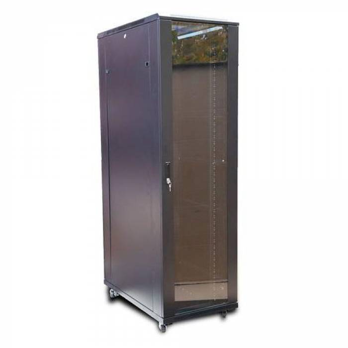 Rack Extralink EX.14442, 19inch, 42U, 800x1000mm, Black