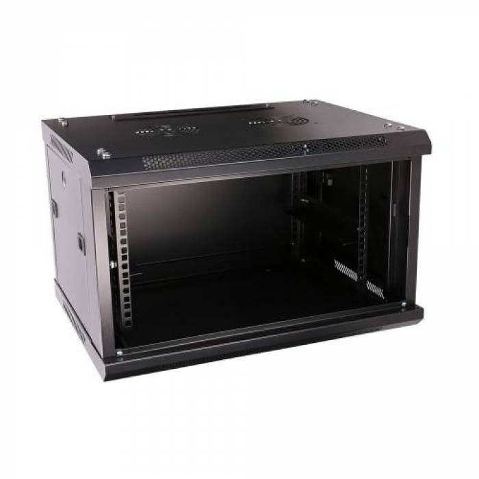 Rack ExtraLink EX.7225, 6U, 600x450, Black