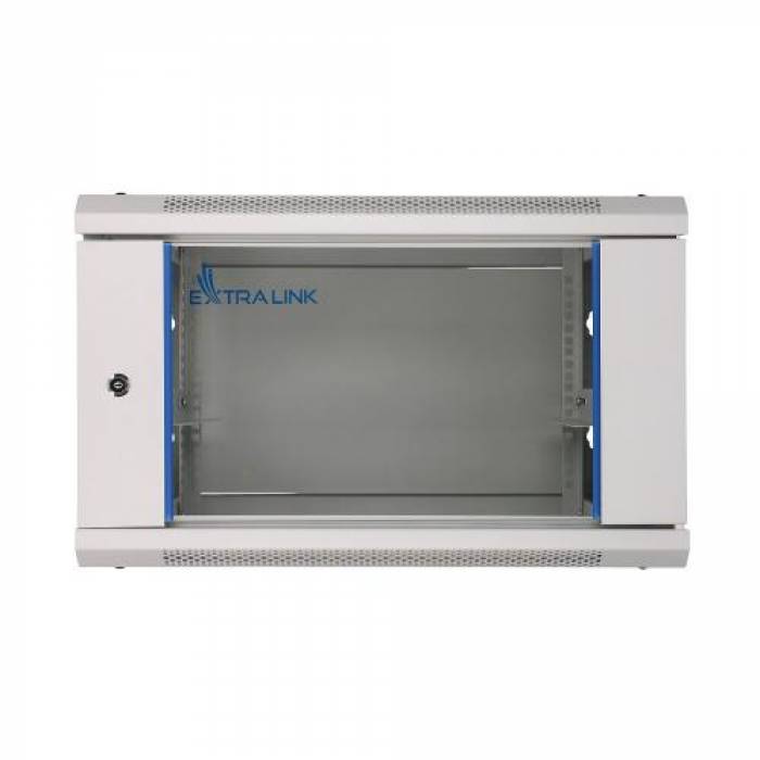 Rack Extralink EX.8543 wall-mounted, 19inch, 4U, 600x600mm, Grey