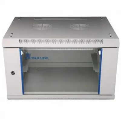 Rack Extralink EX.8550 wall-mounted, 19inch, 6U, 600x450mm, Grey