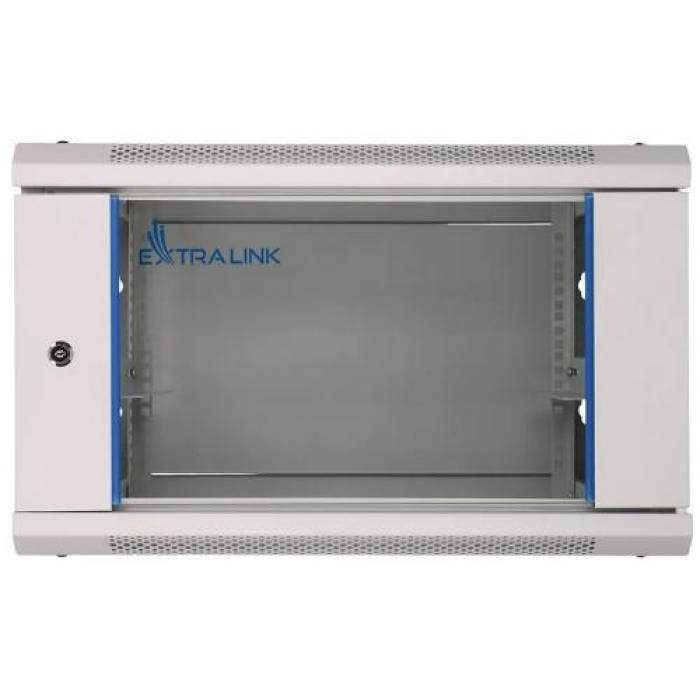 Rack Extralink EX.8567 wall-mounted, 19inch, 6U, 600x600mm, Grey