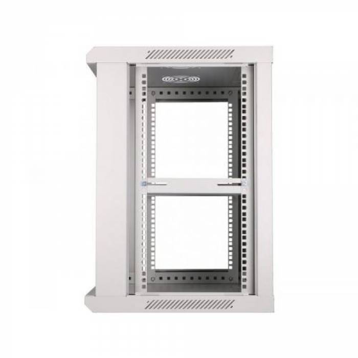Rack Extralink EX.8604 wall-mounted, 19inch, 12U, 600x600mm, Grey