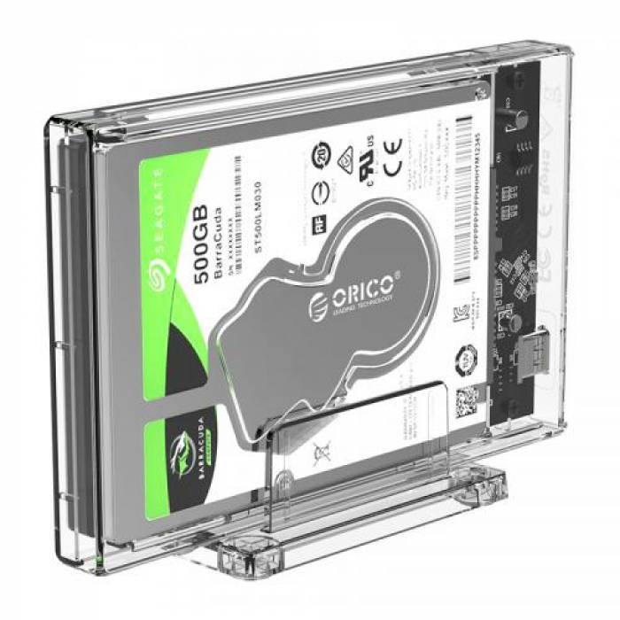Rack HDD Orico 2159C3-G2, SATA3, USB 3.0 + USB-C, 2.5inch