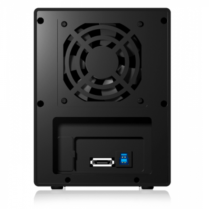 Rack HDD Raidsonic IcyBox, SATA3, USB 3.0 + eSATA, 4x 3.5inch, Black Rack HDD Raidsonic IcyBox, SATA3, USB 3.0 + eSATA, 4x 3.5inch, Black