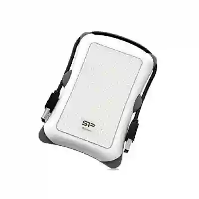 Rack HDD Silicon Power A30 Anti-Shock, USB 3.0, 2.5inch, White