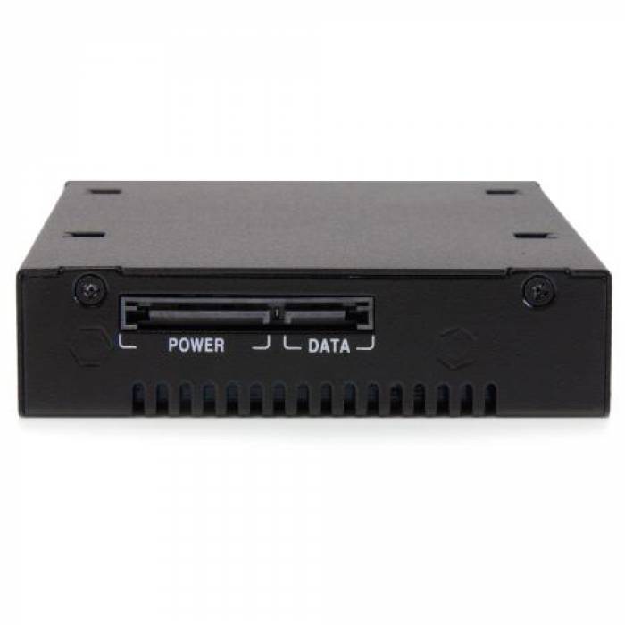Rack HDD/SSD Startech SATSASBP125, 2.5inch, SATA/SAS, Black
