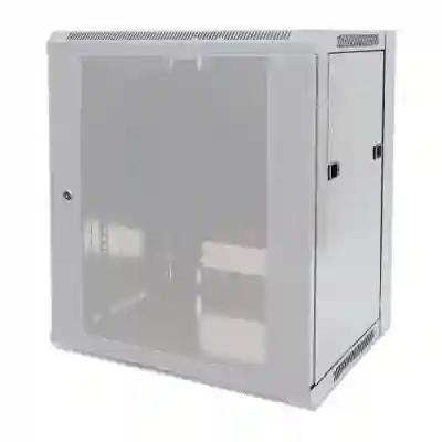 Rack Intellinet 711784, 19inch/9U, 570x450mm, Grey