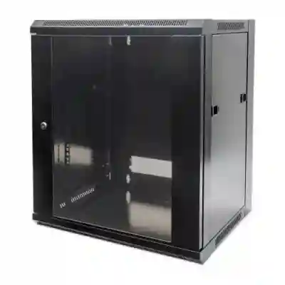 Rack Intellinet 711869, 19inch/12U, 570x450mm, Black