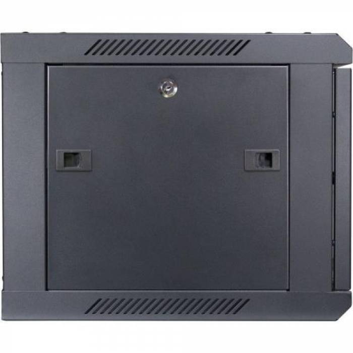 Rack Inter-Tech SMA-6406, 19inch, 6U, 600x450mm, Black