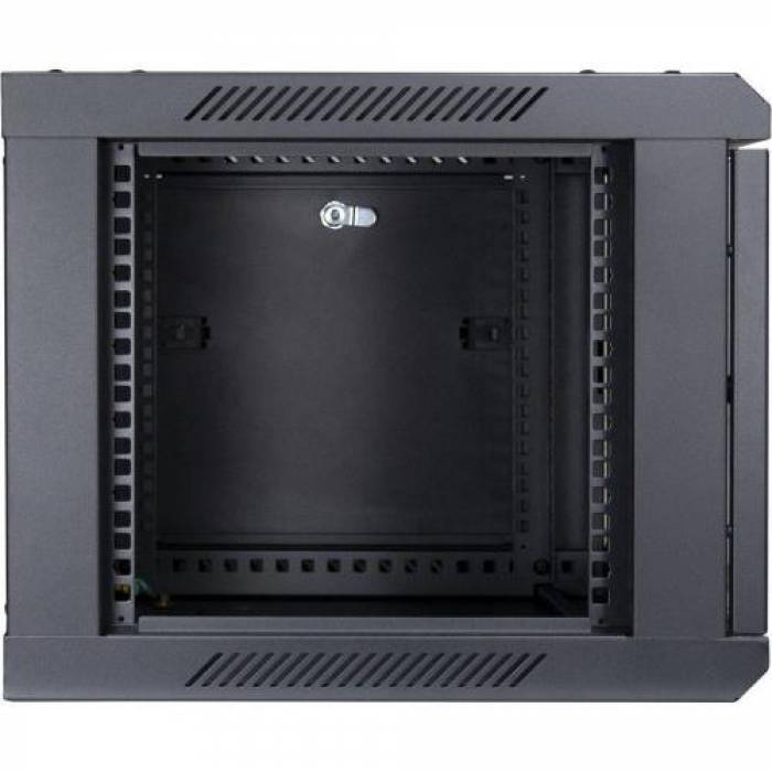 Rack Inter-Tech SMA-6406, 19inch, 6U, 600x450mm, Black