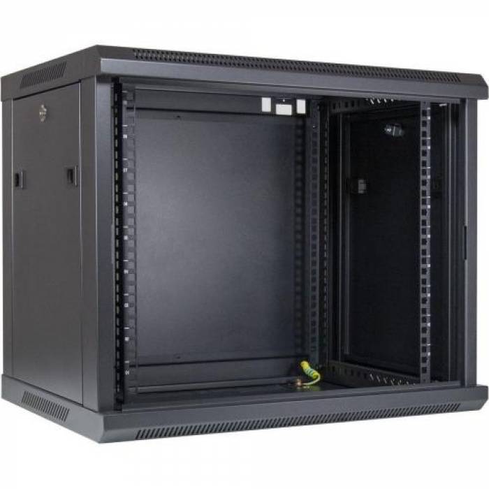 Rack Inter-Tech SMA-6409, 19inch, 9U, 600x450mm, Black