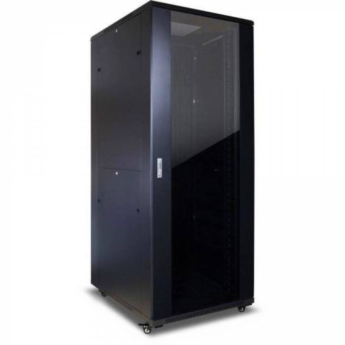 Rack Inter-Tech SNB-8142, 19inch, 42U, 800x1000mm, Black