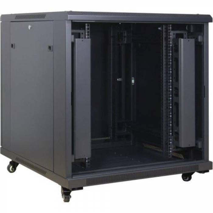 Rack Inter-Tech SNB-8815, 19inch, 15U, 800x800mm, Black