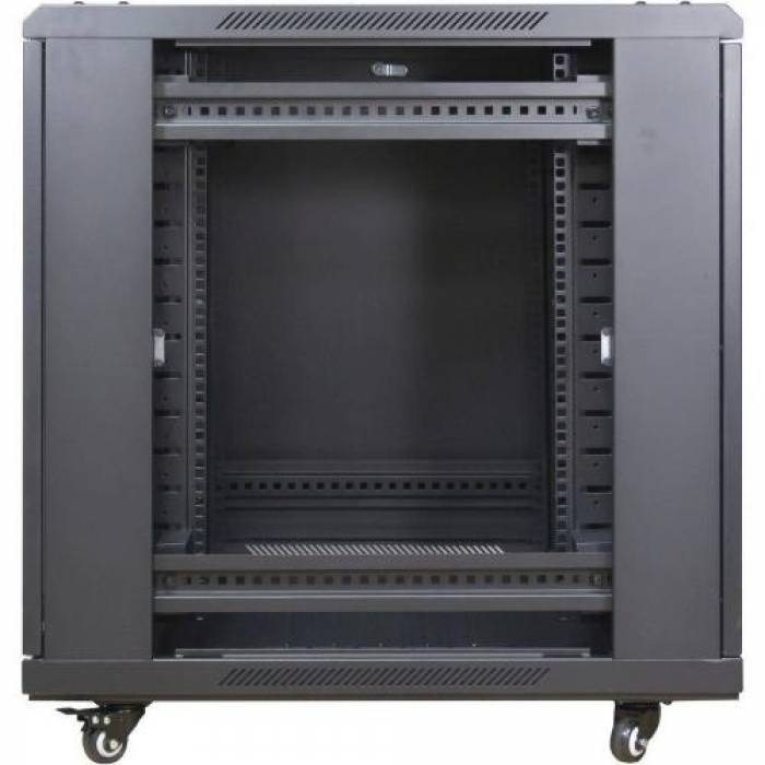 Rack Inter-Tech SNB-8815, 19inch, 15U, 800x800mm, Black