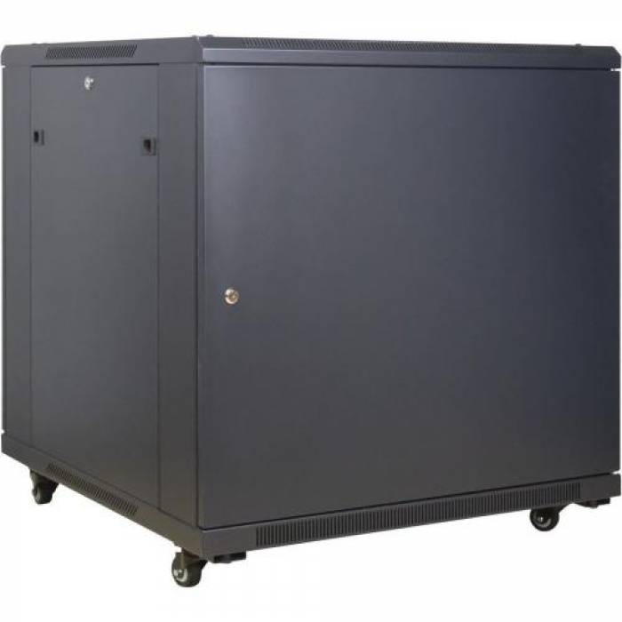 Rack Inter-Tech SNB-8815, 19inch, 15U, 800x800mm, Black