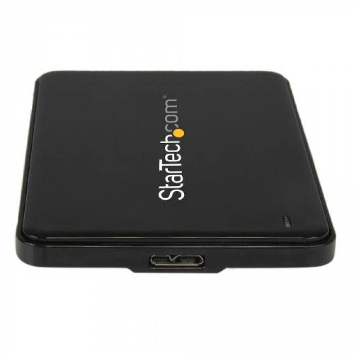 Rack SSD/HDD Startech, USB 3.0 Tip B, 2.5inch, Black
