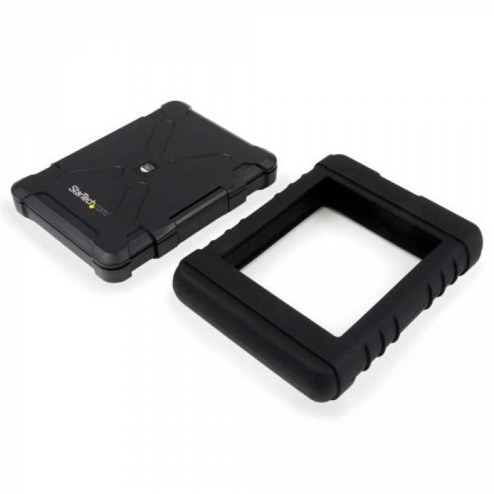 Rack SSD/HDD Startech, USB 3.0 Tip B, 2.5inch, Black