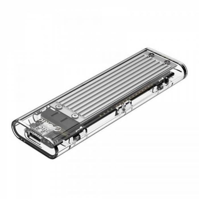 Rack SSD Orico TCM2-C3, M.2, Silver - Clear