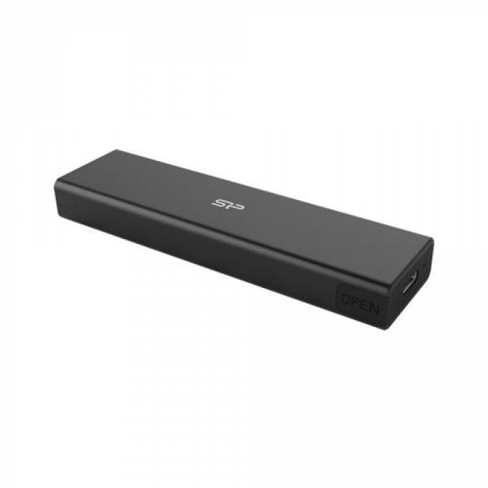 Rack SSD Silicon Power PD60, USB-C, Black