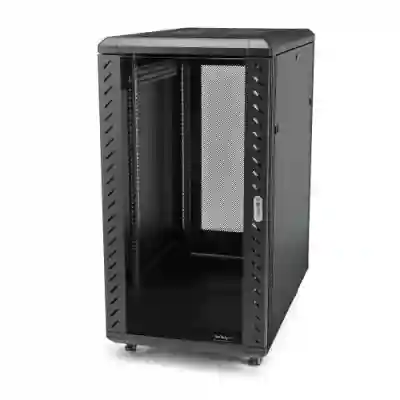 Rack Startech RK2536BKF, 36inch, 25U, 600x1200mm, Black