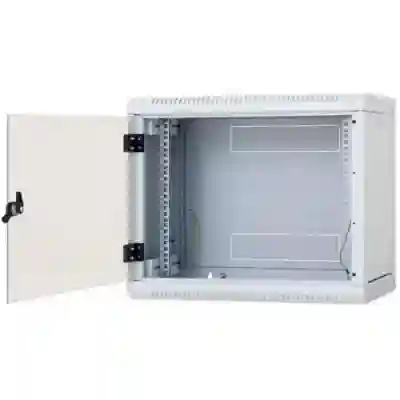 Rack Triton wall-mounted, 19inch, 15U, 600x600mm, Grey