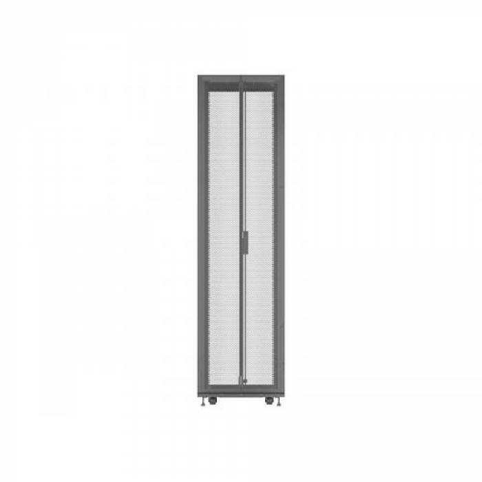 Rack VERTIV VR3107, 19inch, 48U, 600x1100mm, Black-Grey