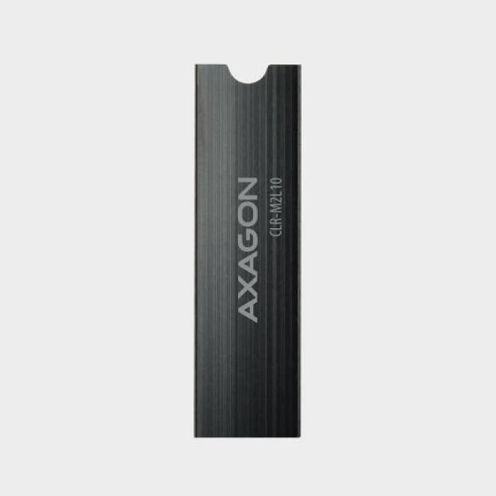 Radiator SSD Axagon CLR-M2L10, Black