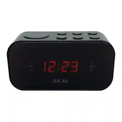 Radio cu ceas Akai ACR-3088, Bluetooth, Black