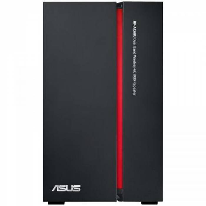 Range Extender wireless Asus RP-AC68U, Black