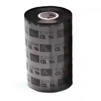 Ribbon Zebra 2100 Wax, 110 x 300m, Black