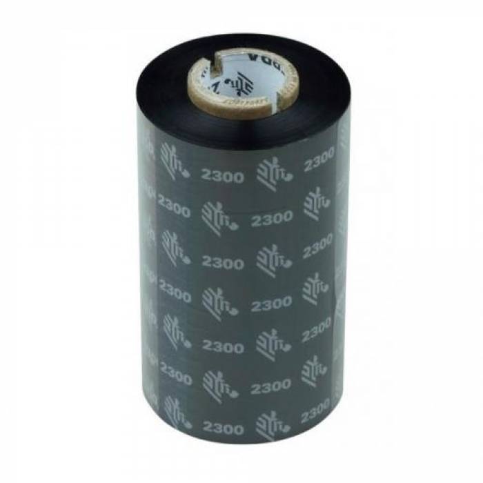 Ribbon Zebra 2300 Wax, 170 x 900m, Black