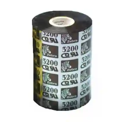 Ribbon Zebra 3200 Wax-Resin, 102 x 450m, Black