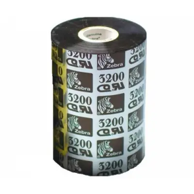 Ribbon Zebra 3200 Wax-Resin, 174 x 450m, Black