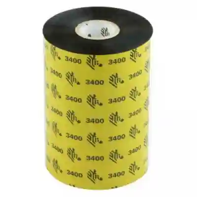 Ribbon Zebra 3400 Wax-Resin, 110 x 450m, Black