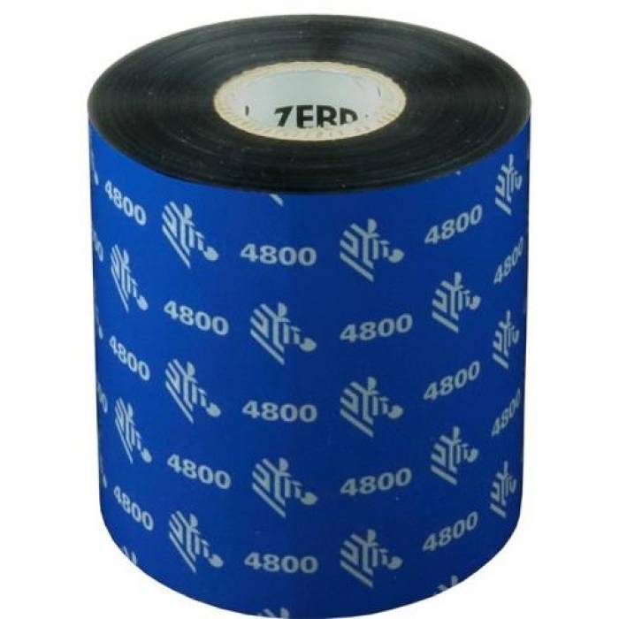 Ribbon Zebra 4800 Resin, 40 x 450m, Black